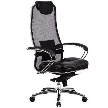 Кресло офисное Самурай SL1.04 с мягким сиденьем